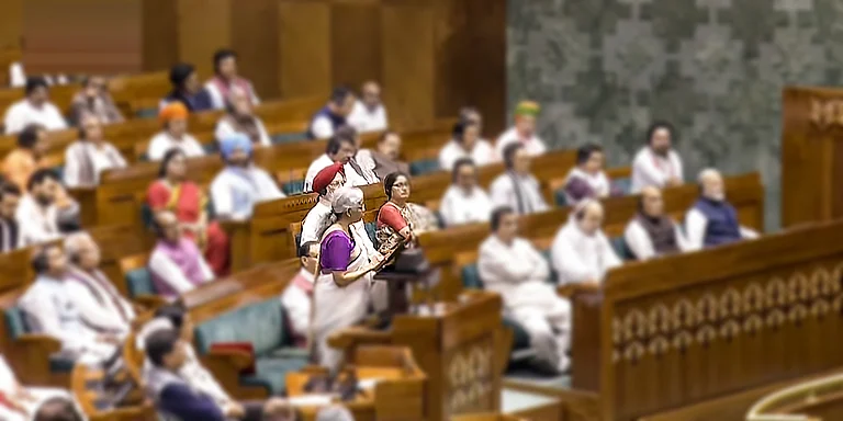 Union Finance Minister Nirmala Sitharaman presents the Union Budget 2024-25 in the Lok Sabha, in New Delhi, Tuesday, July 23, 2024 - PTI